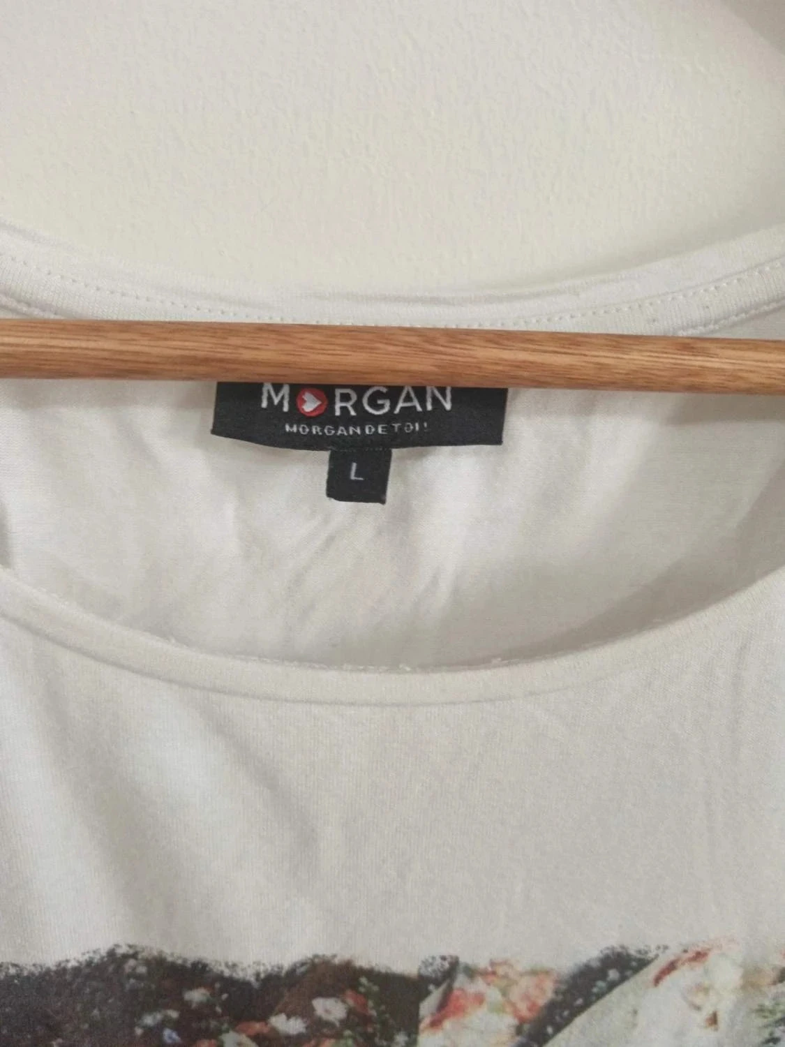 C131 wit Morgan T-shirt L – photo 2